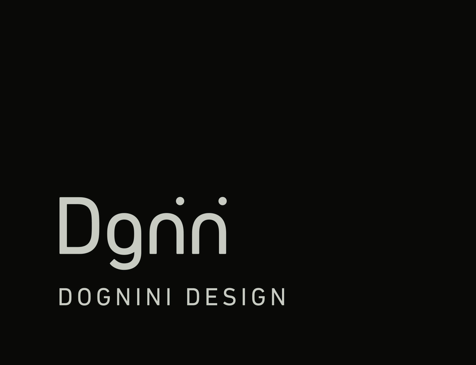 dg dognini logo links auf auf schwarz