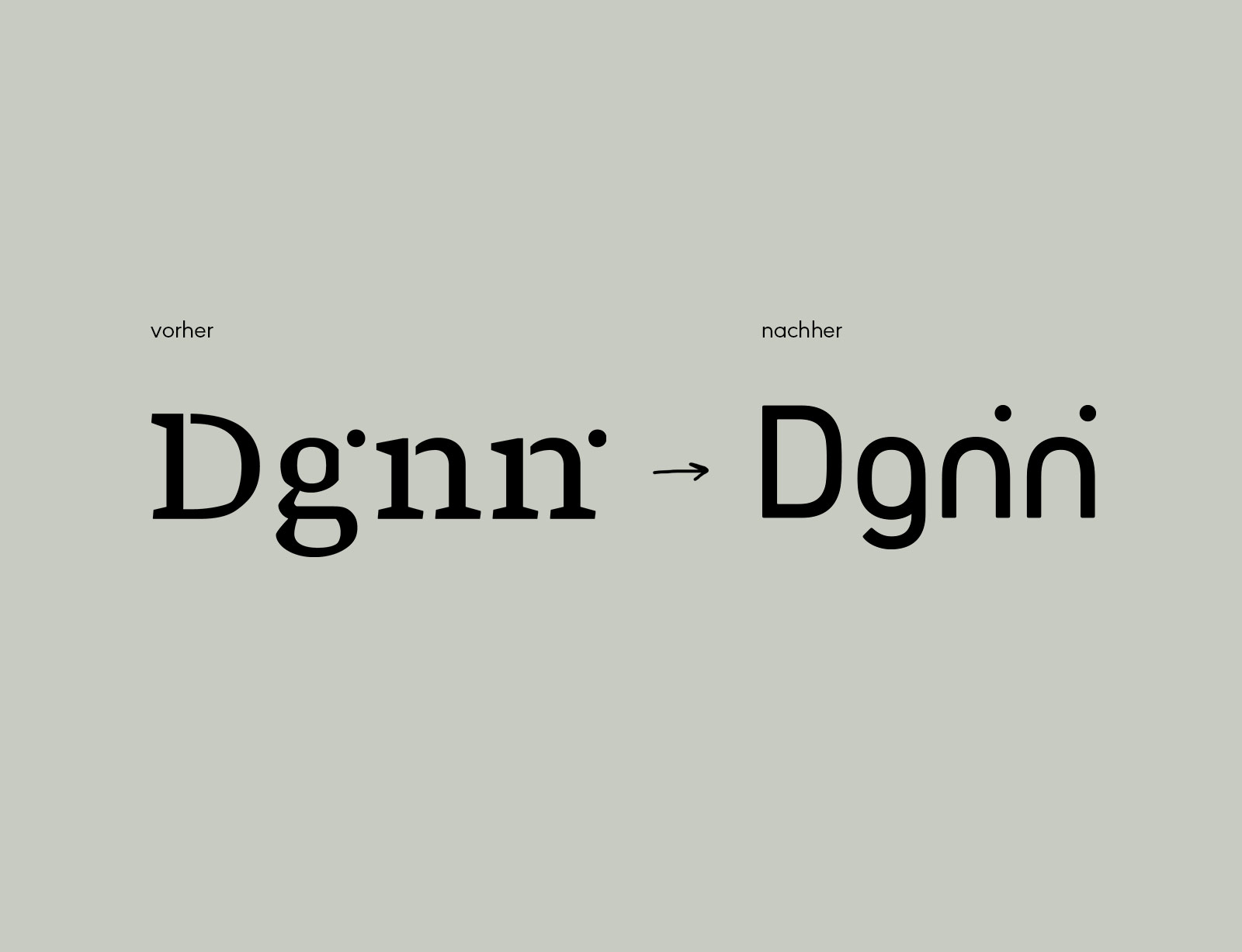 dg dognini logo vorher nachher
