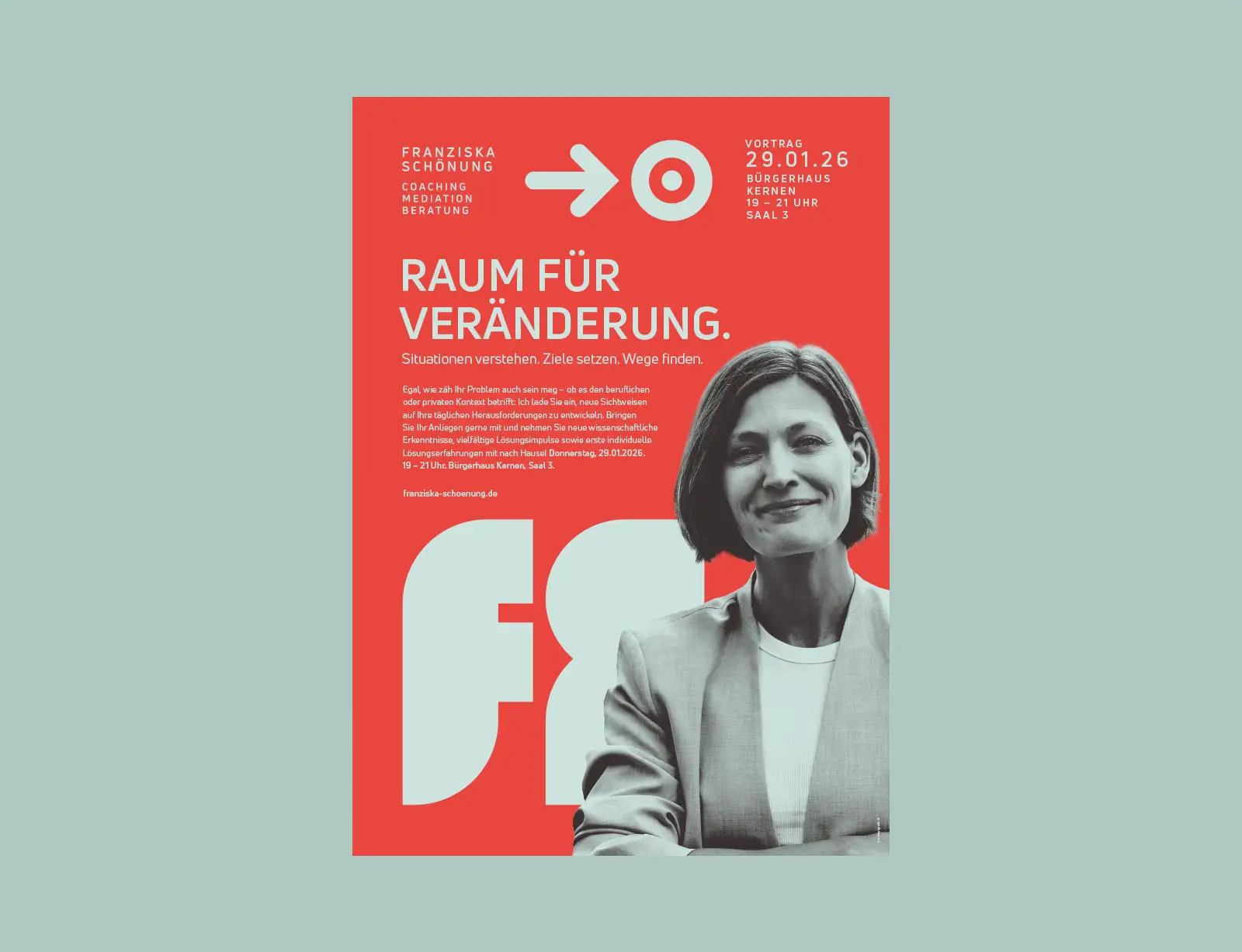 dg franziska schoenung branding poster