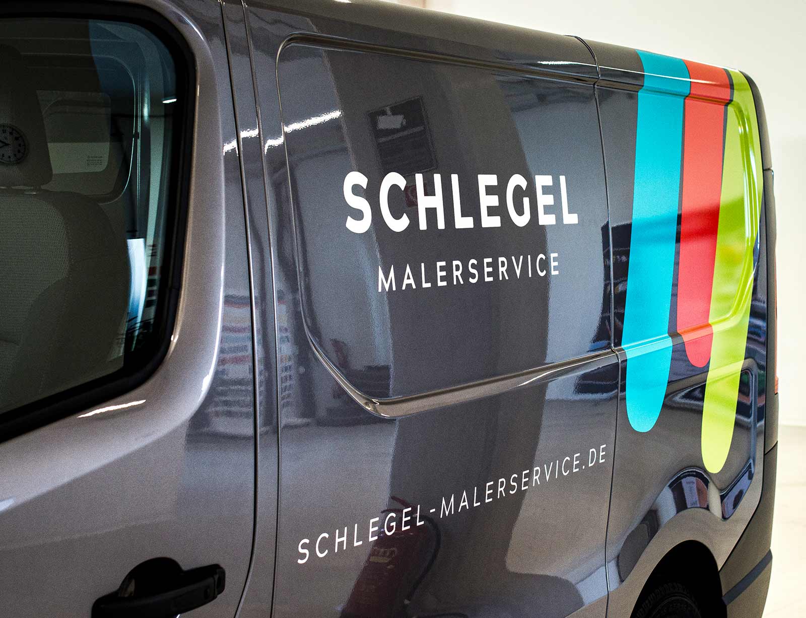 dg schlegel branding fahrzeug a