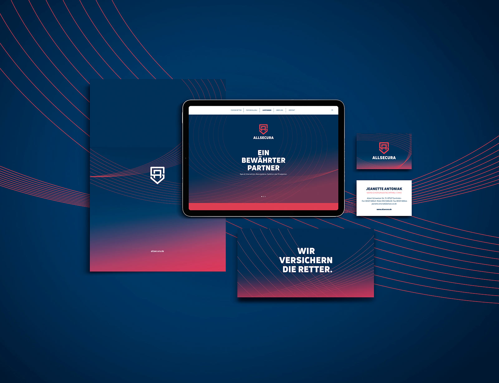 dg leistungen slide branding allsecura