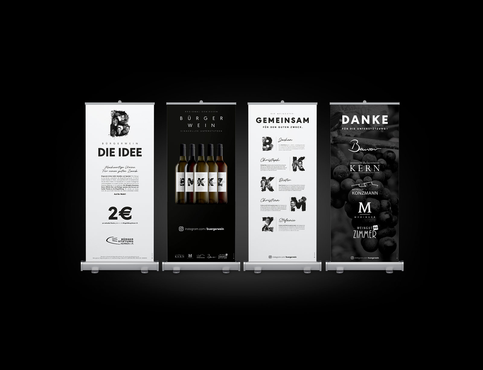 dg leistungen slide veranstaltung buergerwein rollups